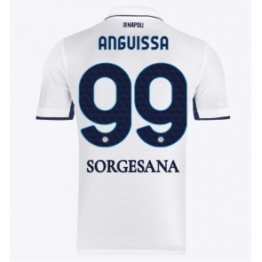 Billiga SSC Napoli Frank Anguissa #99 Bortatröja 2024-25 Kortärmad